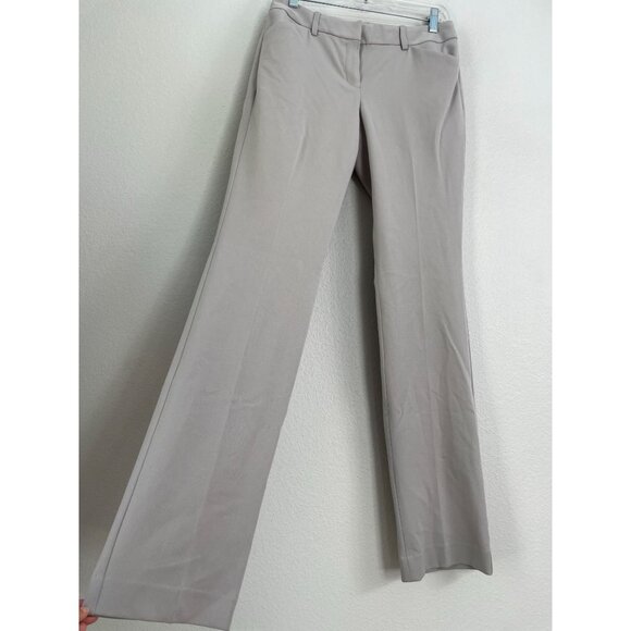 NEW Express Womens 6 Long Editor Barely Boot Pants Straight Trousers Work Career - Picture 8 of 11